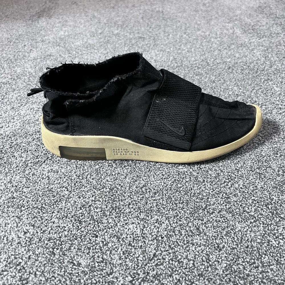 Nike Air Fear of God Moc Black Mens Size 9.5 AT8086-002 Jerry Lorenzo